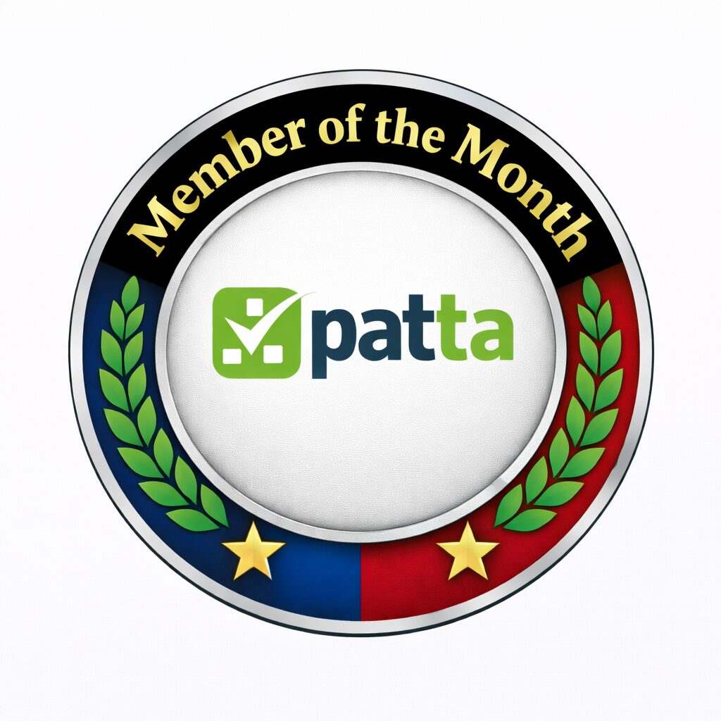 PATTA Member of the Month Logo